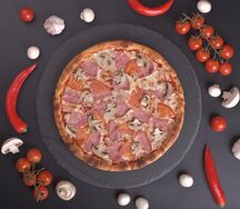 Ветчина и грибы