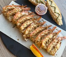 Лангустины в фирменном тайском маринаде