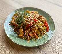 Удон с овощами