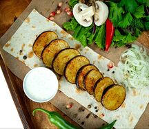 Картофель на мангале с салом