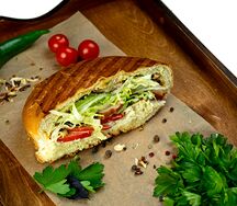 Свинина в булке