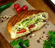 Курица в булке