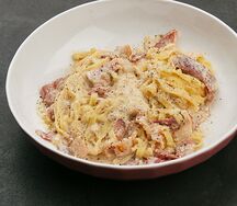 Карбонара со сливками