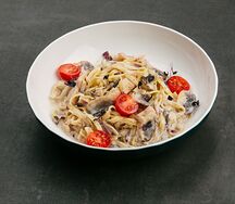 Грибная с цыпленком и трюфельным маслом