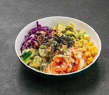 Боул с креветкой