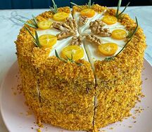 Морковный торт