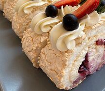 Меренговый рулет