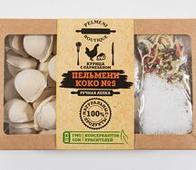 Замороженные пельмени курица-пармезан