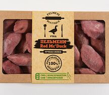 Замороженные пельмени с уткой