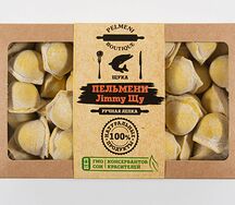 Замороженные пельмени с щукой и треской