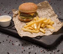 Бургер с курицей