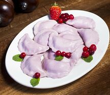 Вареники Творог-клубника