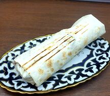 Шаурма с курицей и картошкой