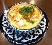 Суп с курицей и грибами