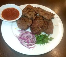 Стейк Говядина на мангале