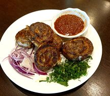 Говяжий шашлык рулетик