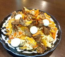 Плов с говядиной