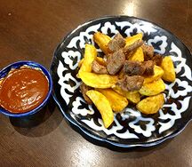 Картошка по деревенский с мясом