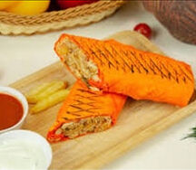 Шаурма в сырном лаваше