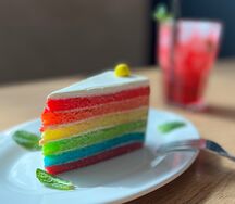 Торт Радужный