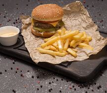 Бургер с говядиной