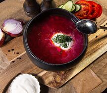 Борщ с говядиной