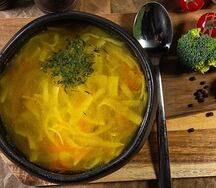 Лапша с курицей