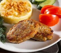 Котлетки из щуки и трески