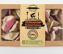 Замороженные пельмени креветка-курица