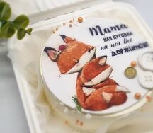 Бенто-торт на день мамы №4