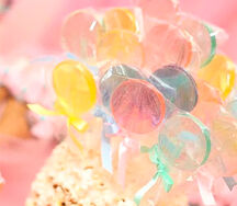 Леденец на палочке из Изомальта 6 шт