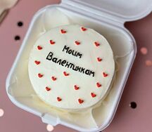 Бенто-тортик Моим Валентинкам