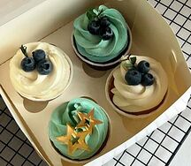 Набор капкейков на 23 февраля