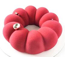 Муссовый торт Мандарин с шампанским