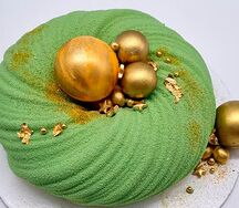 Муссовый торт мандарин с шампанским