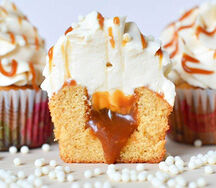 Капкейки карамельные