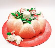 Муссовый торт Яблочный улун