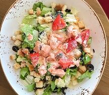 Цезарь с сёмгой