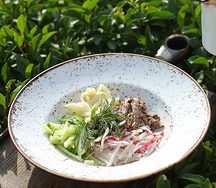 Окрошка с фирменной заправкой