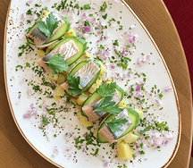 Сельдь с отварным картофелем