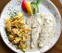 Сёмга в сливочном соусе