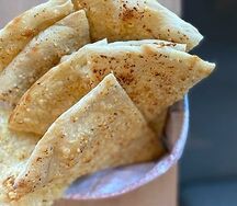 Фокачча с чесноком и сыром