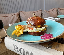 Бургер мясной