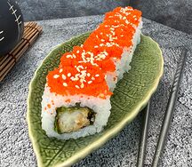 Ролл с морским языком темпура