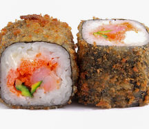 Ролл теплый с креветкой