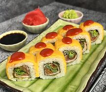 Ролл запеченный с чеддером