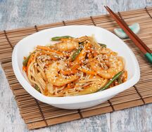 Вок Удон Креветка тайский шрирача