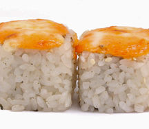 Запеченный ролл Вулкан с угрем