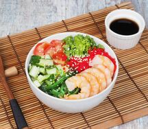 Поке с креветкой