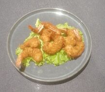 Креветки темпура